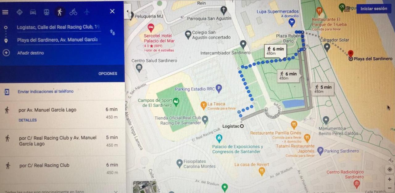 Apartament Pisos Sardinero Santander Zewnętrze zdjęcie